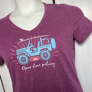 Life is Good “ Open door policy “ size S